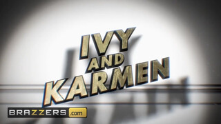 Brazzers - dupla nagymellű lány megosztozik egy faszon