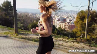 Private com - Tiffany Tatum kiborotvált puncija bekúrva