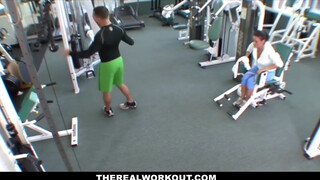 TheRealWorkout - Charley Chase edzés után megkúrelva