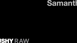 TUSHYRAW - Samantha a izgató hatalmas tőgyes csaj