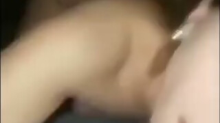 Fiatal csaj megrakva