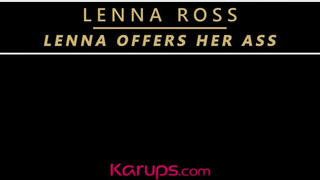 Lenna Ross hátsója megdöngetve
