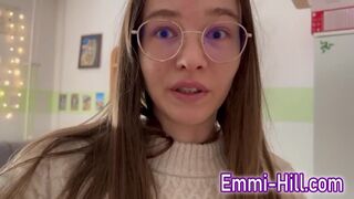 Tini egyetemista bige extrém spriccelése tanárral