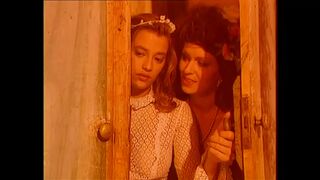 Méretes keblű csajok könyörtelenül nyaldossák és lovagolják a vastag farkakat retro válogatásban